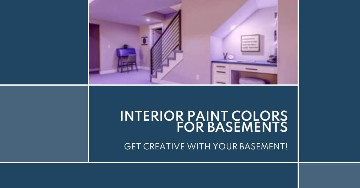 interior paint colors for basements