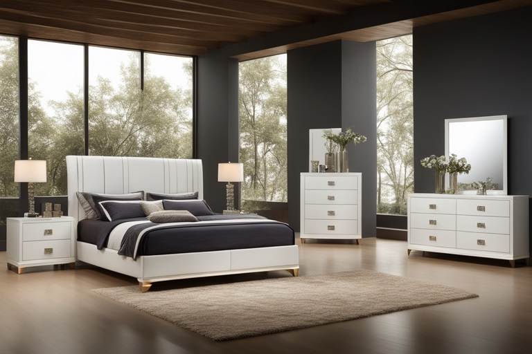 contemporary bedroom sets king