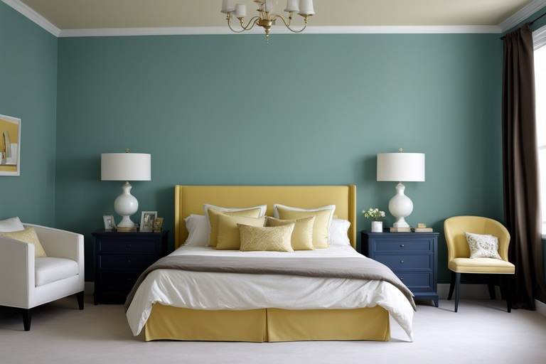 Bedroom Paint Two Colors