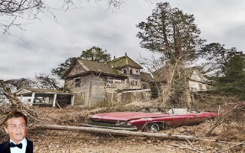 sylvester stallone house abandoned